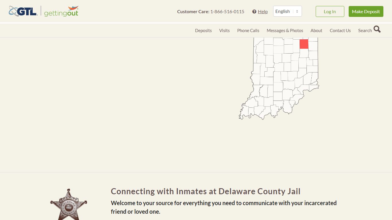 Delaware County Jail - Inmate Calls and Video Visits - GettingOut